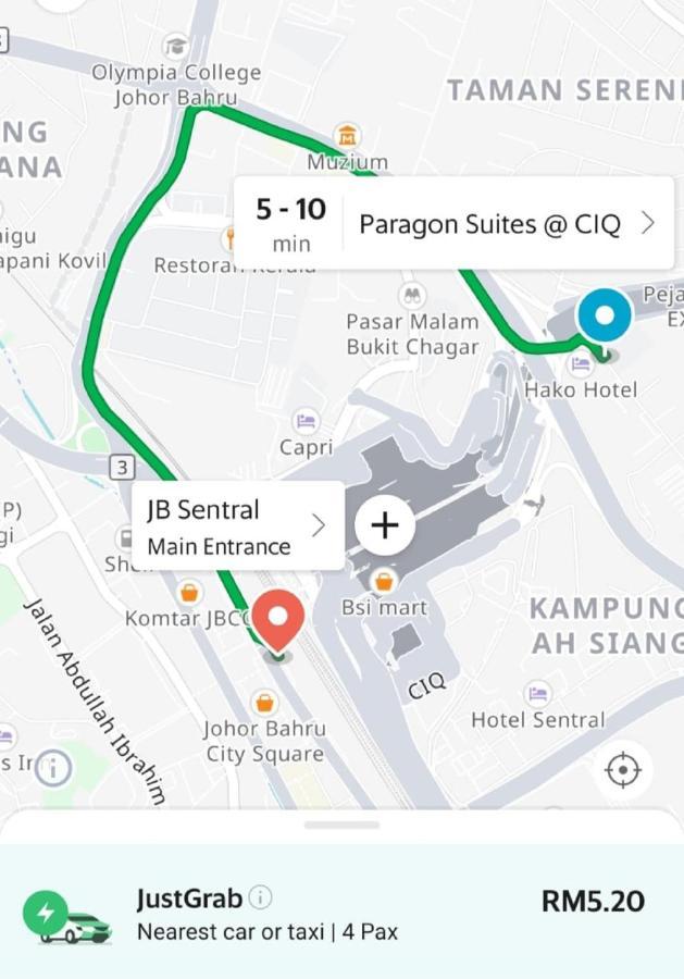 Paragon With Private Jacuzzi Near Ciq Rts Johor Bahru